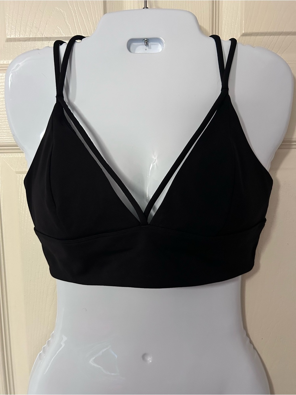 Strappy Black Bralette